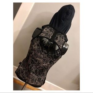 Lip Service Brand Vest - Burner/Bondage/Goth Style